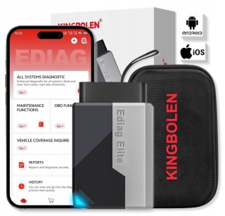 KINGBOLEN EDIAG ELITE INTERFEJS SKANER DIAGNOSTYCZNY DOŻYWOTNIA AKTUALIZACJA