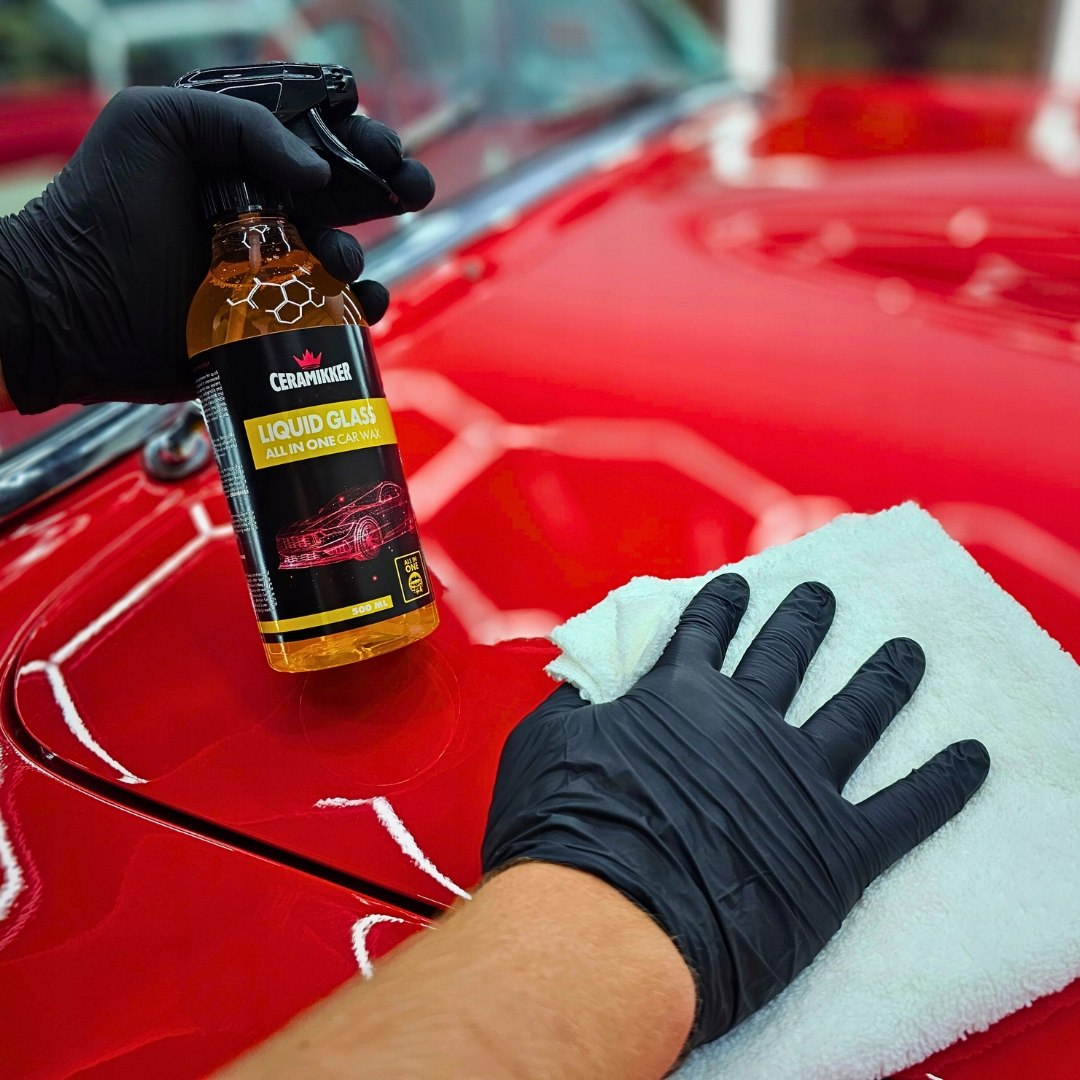 Quick Detailer Wosk Do Auta Na Mokro Nabłyszczacz do Lakieru Ceramikker 2x Pojemność opakowania 500 ml